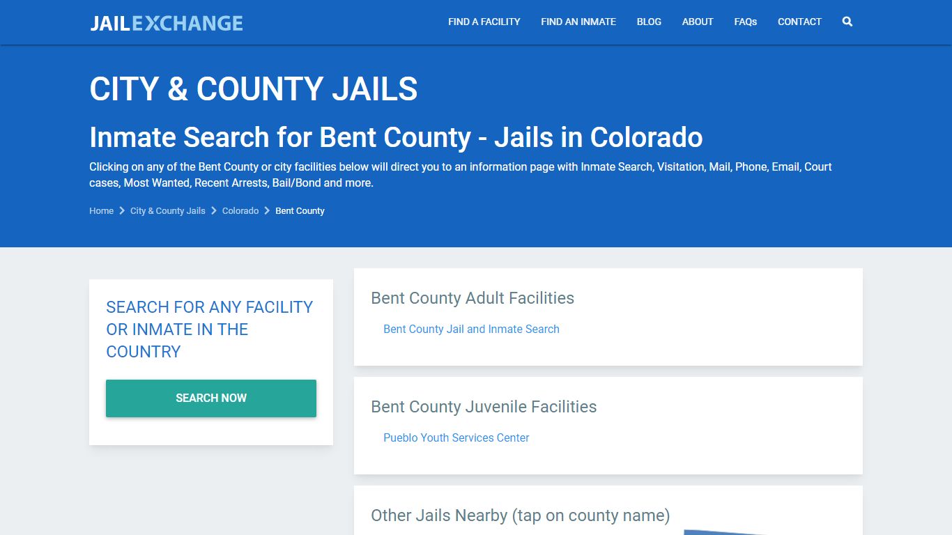 Bent County Jail Inmates | Arrests | Mugshots | CO